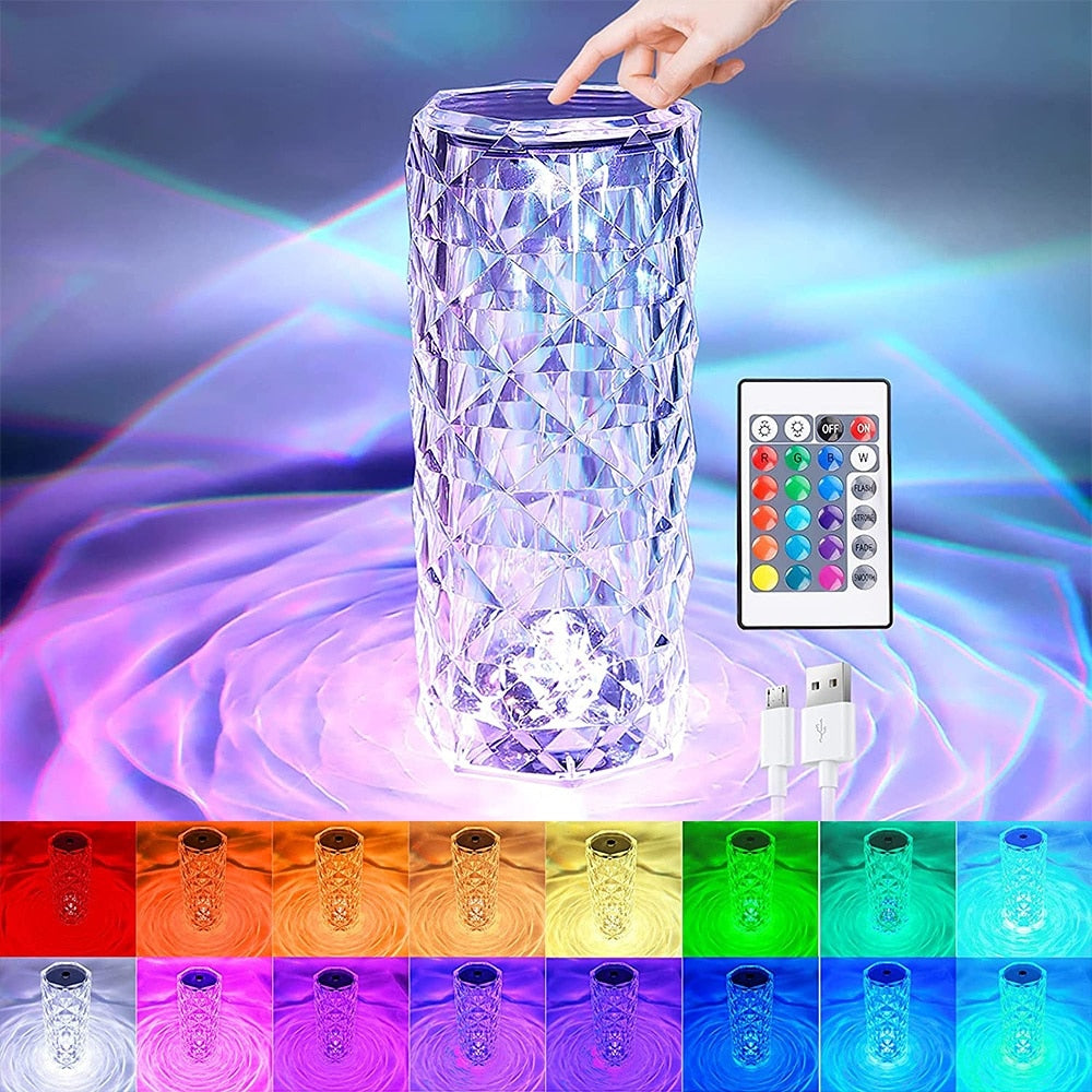 LED Crystal Lamp