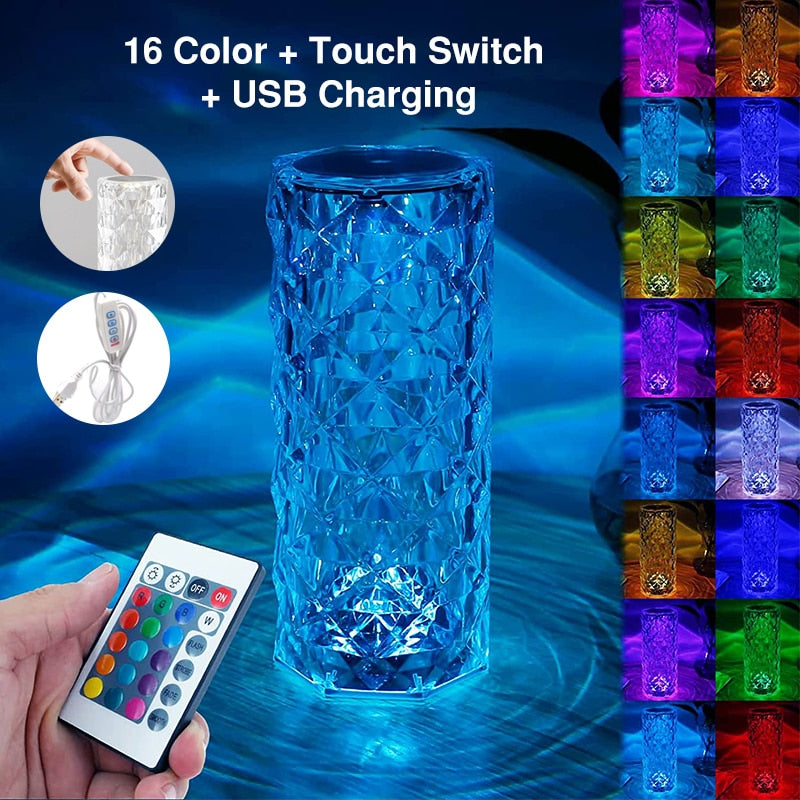 LED Crystal Lamp