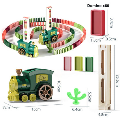 Toy Dominos Train