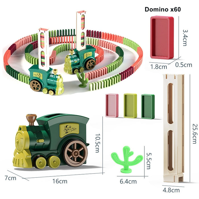 Toy Dominos Train
