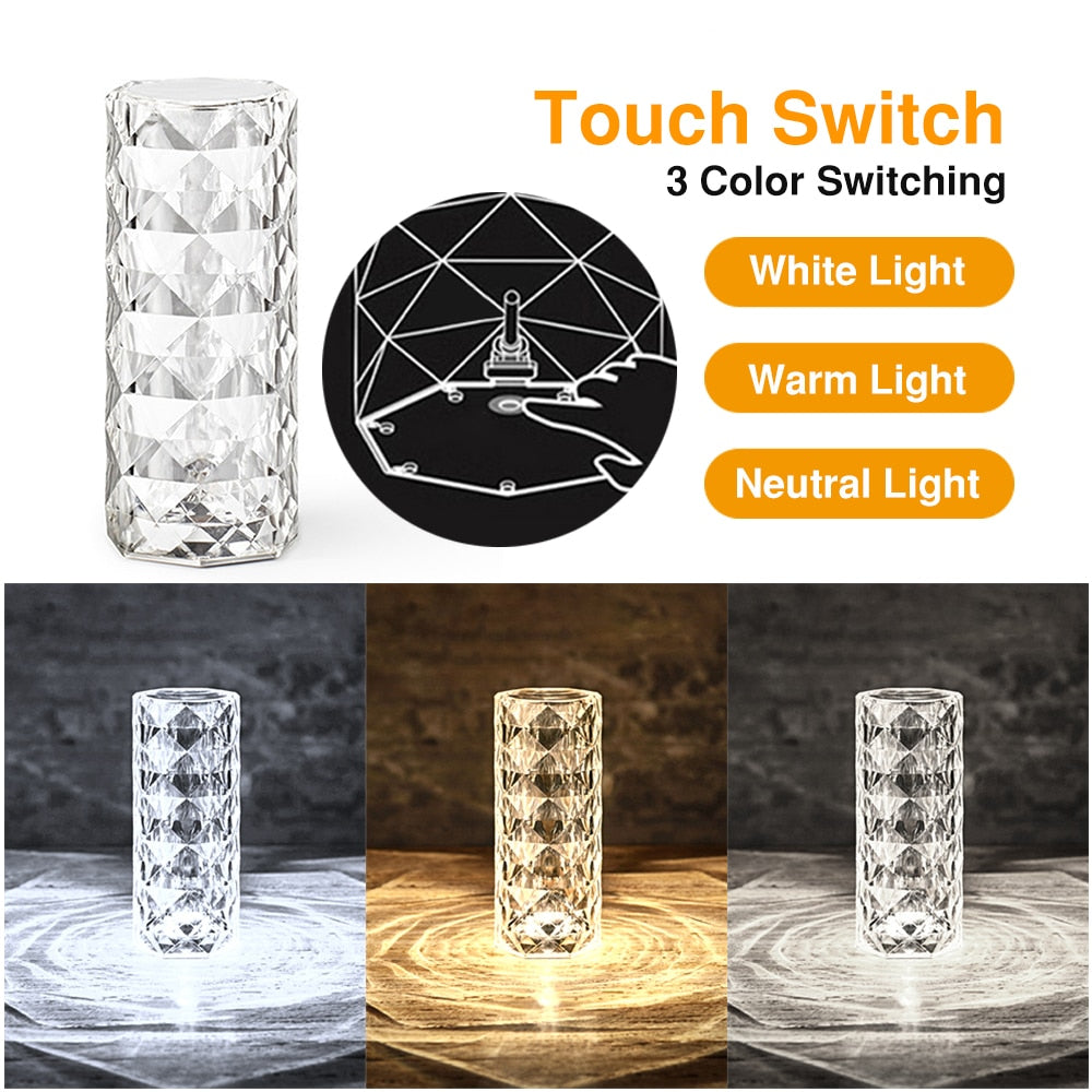 LED Crystal Lamp