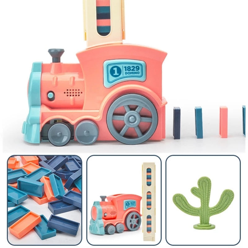 Toy Dominos Train