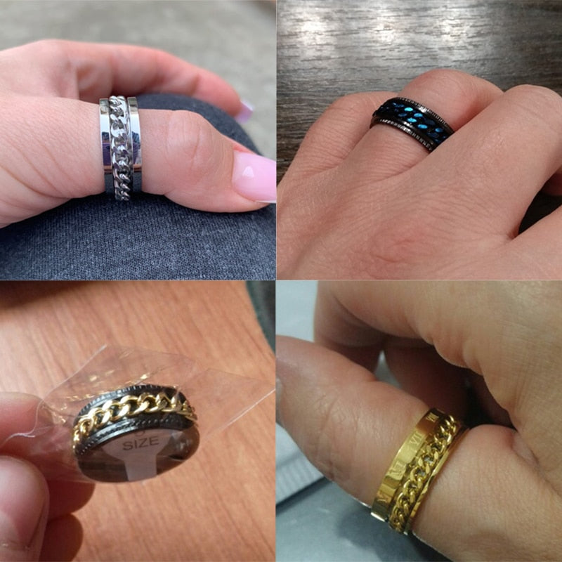 Fidget Chain Ring