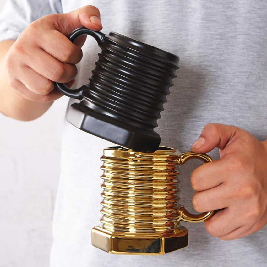 Screw Shape Mug