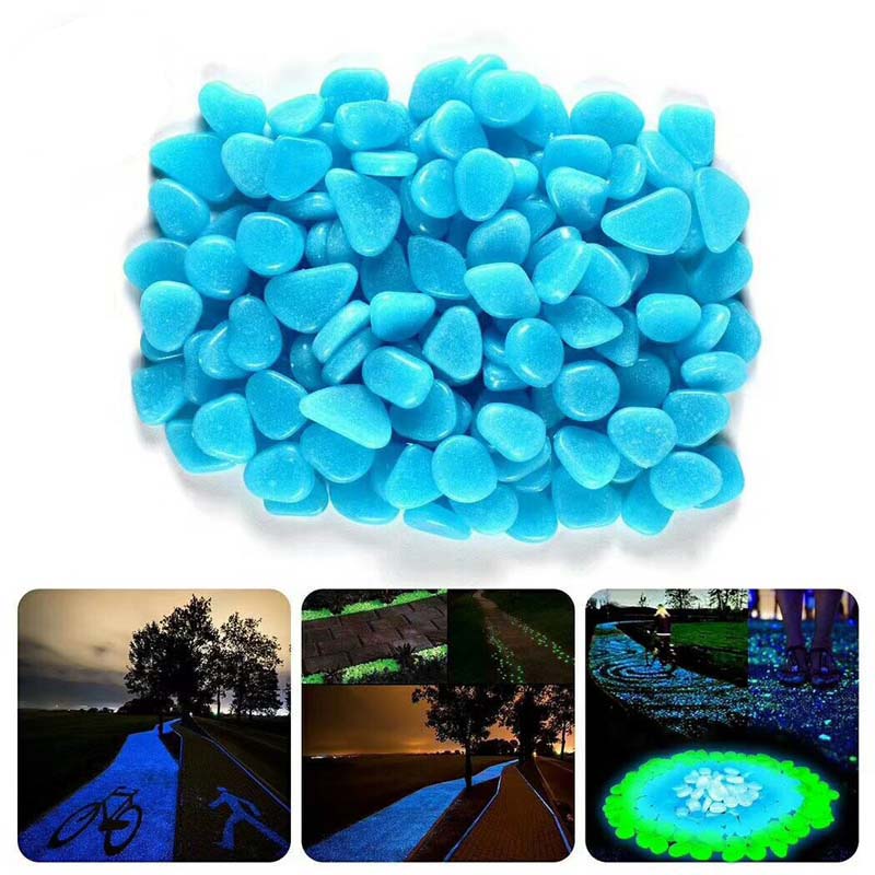 Glow In Dark Garden Pebbles