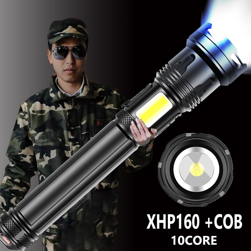 Long Distance Tactical Flashlight