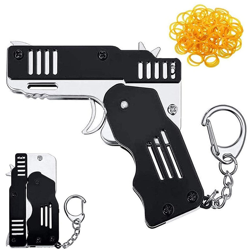 Keychain Rubber Band Gun