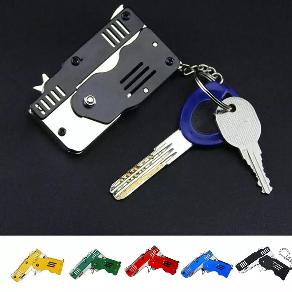 Keychain Rubber Band Gun