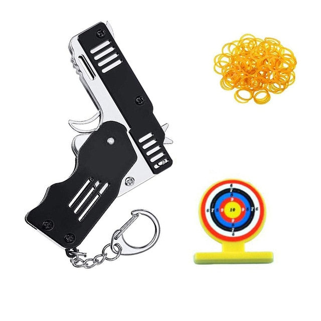 Keychain Rubber Band Gun