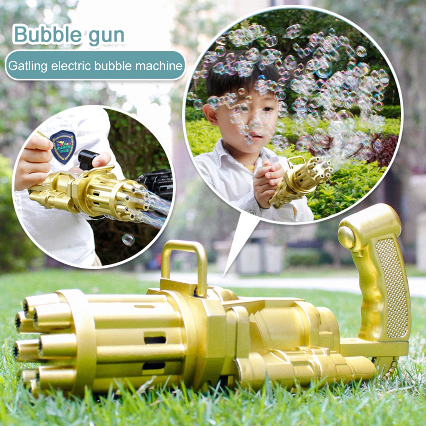 Bubble Gatling Gun