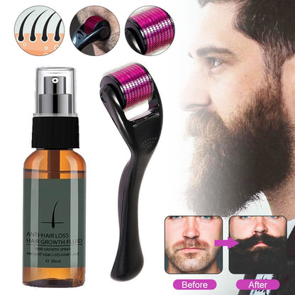 Beard Growth Roller Kit