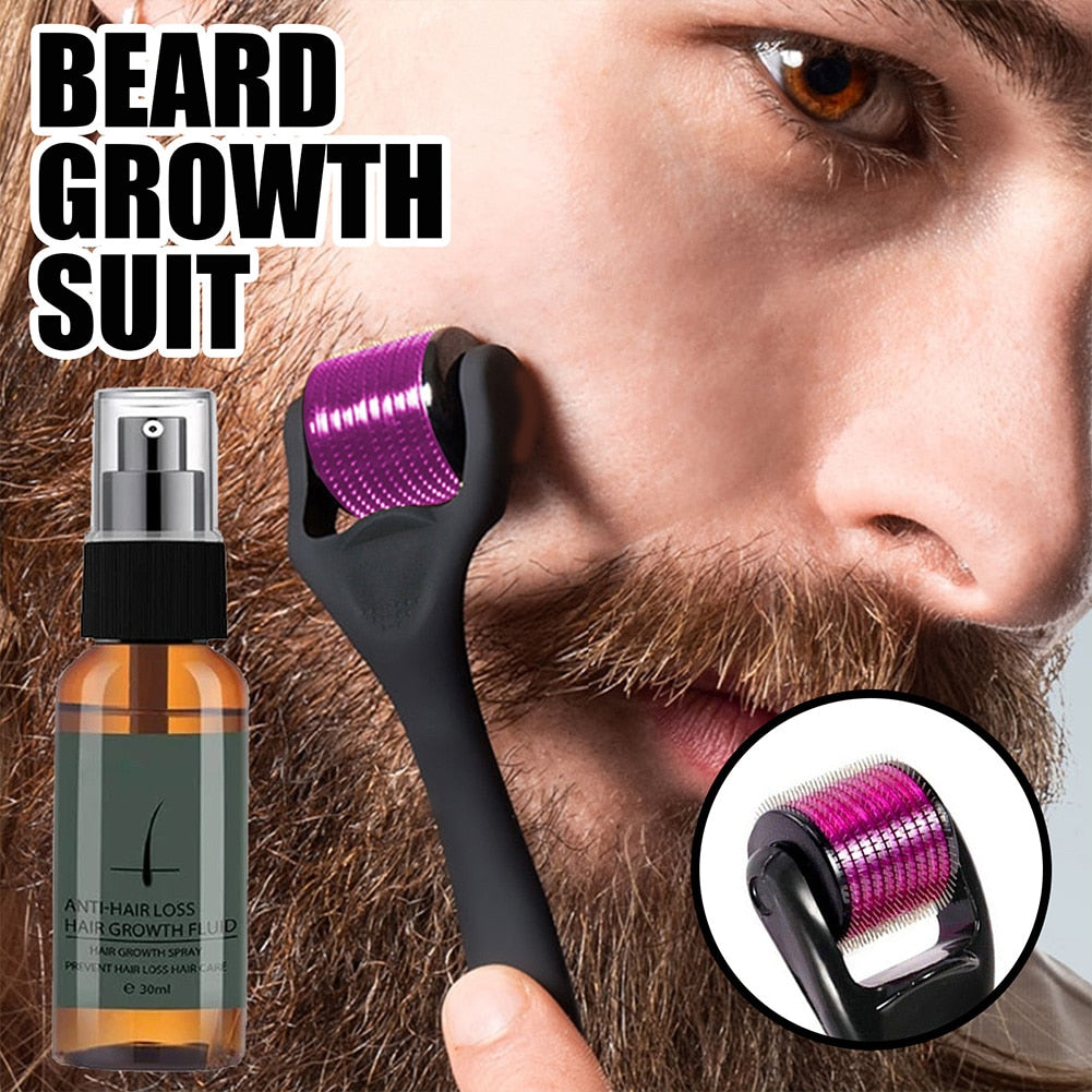 Beard Growth Roller Kit