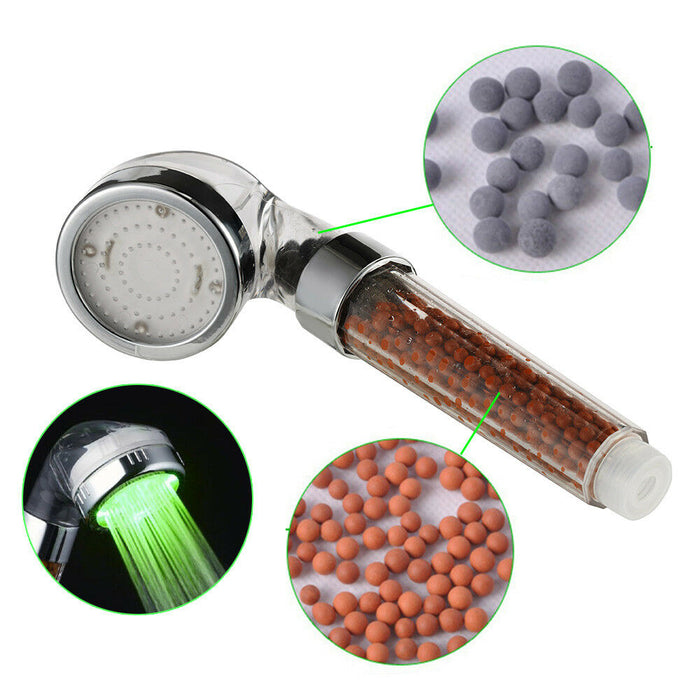 Purifying Multi Color Shower Head