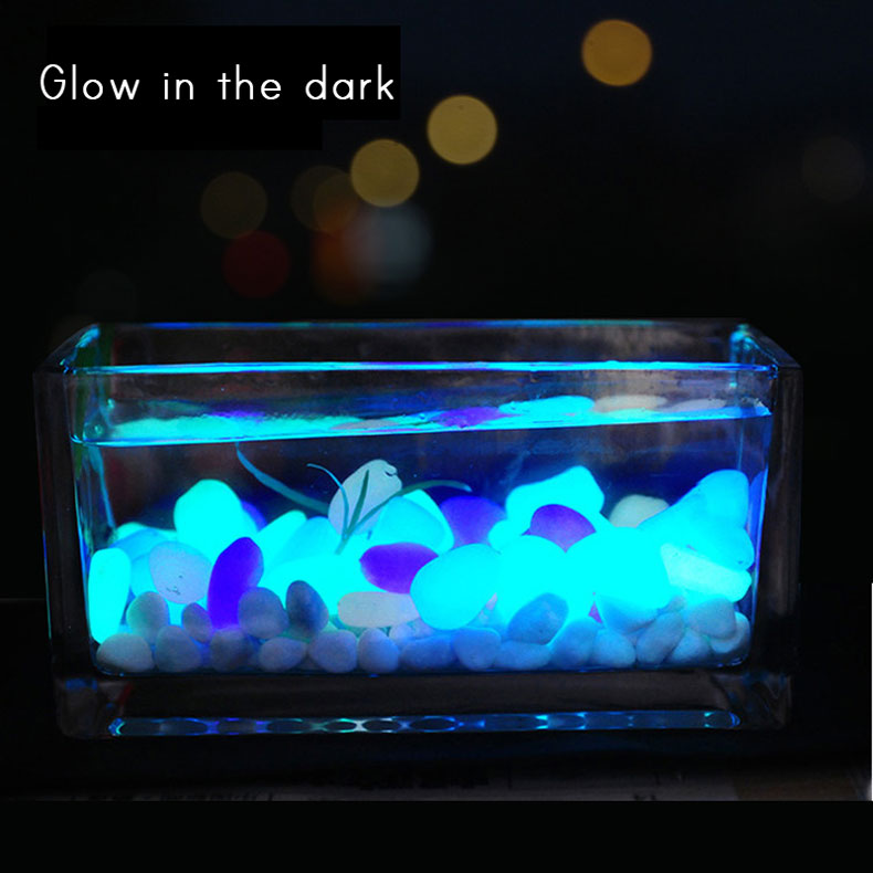 Glow In Dark Garden Pebbles