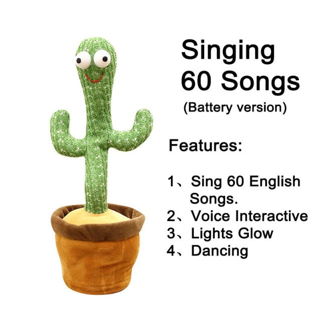 Dancing Singing Cactus