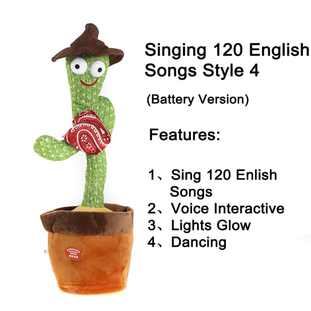 Dancing Singing Cactus