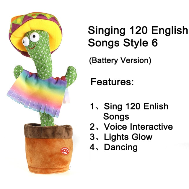 Dancing Singing Cactus