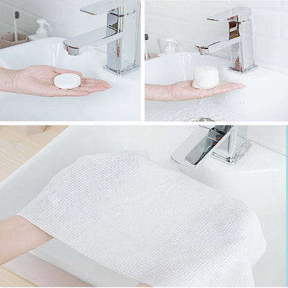 Mini Compressed Towel Capsules