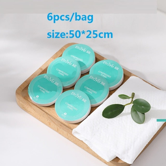 Mini Compressed Towel Capsules