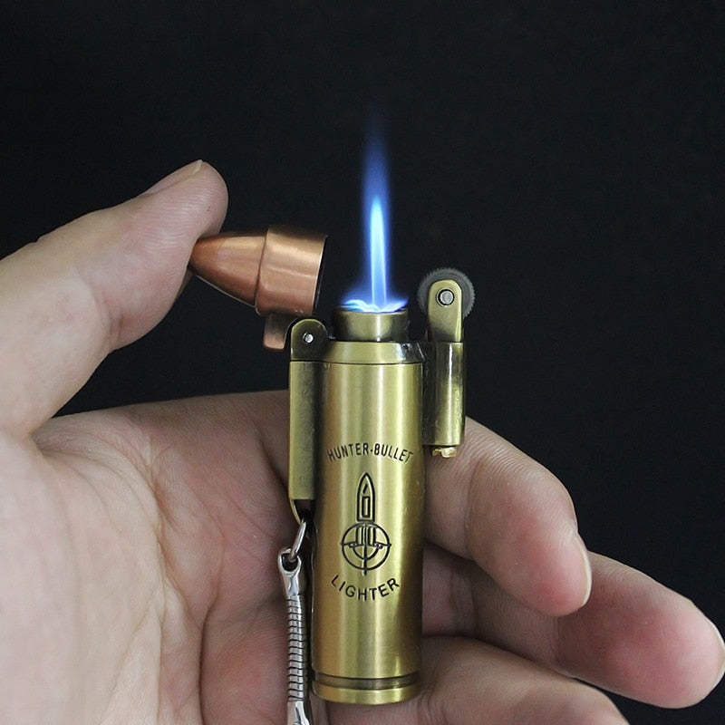 Retro Bullet Keychain Lighter