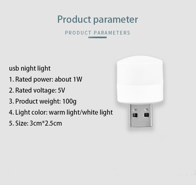 USB Plug Lamp