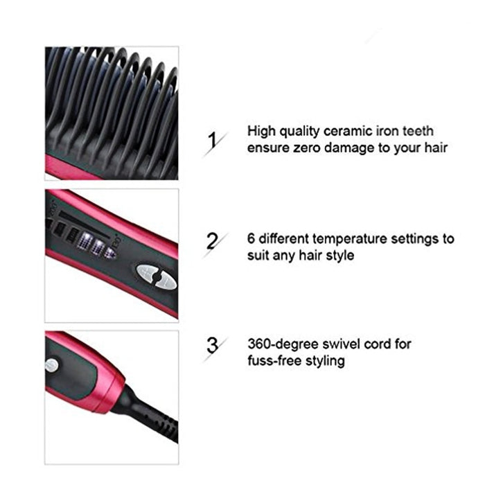 TYMO Hair Straightener Brush
